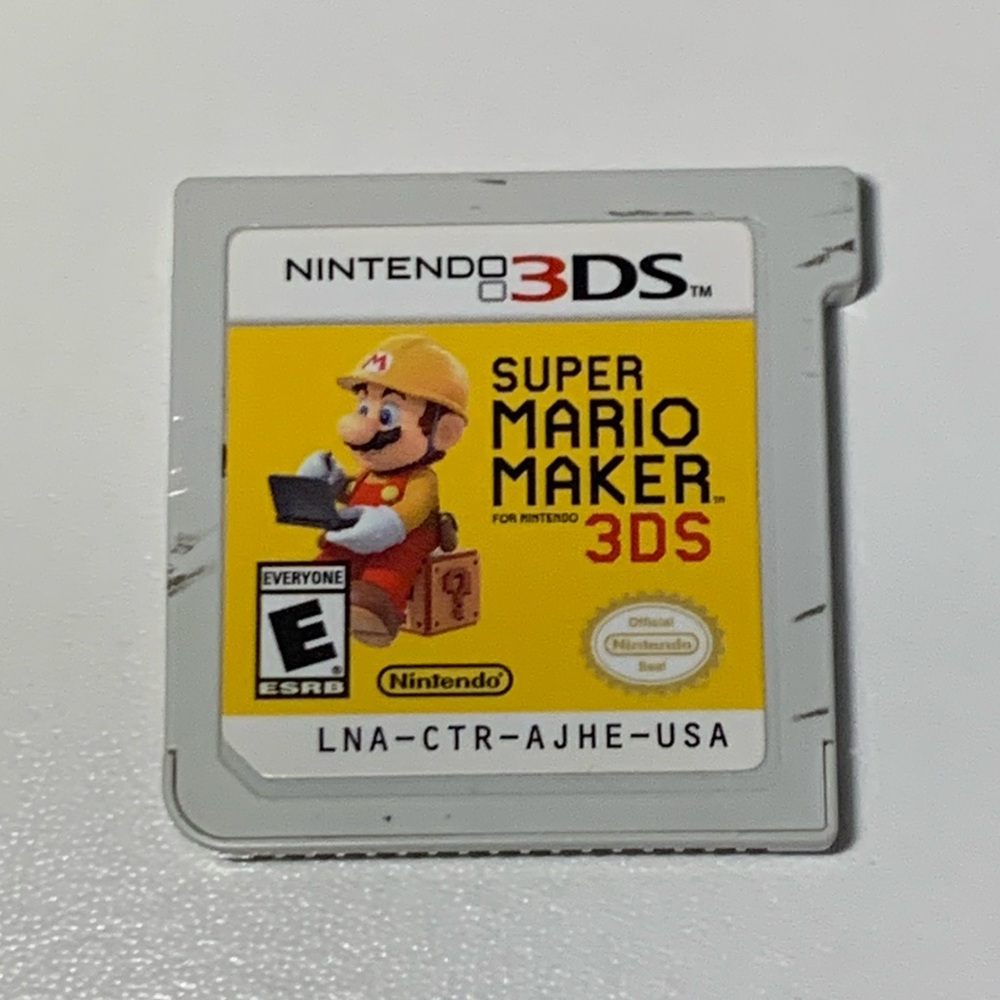 Super Mario Maker Nintendo 3DS Game